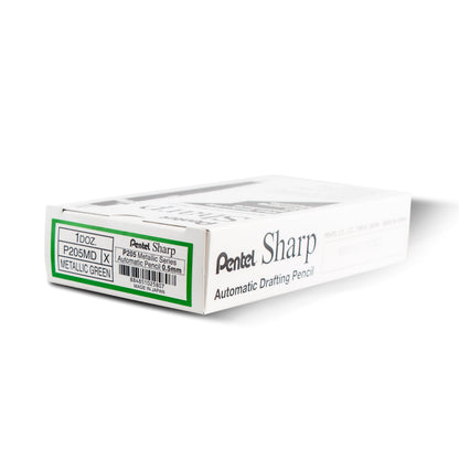 Sharp Mechanical Pencil, (0.5mm), Metallic Green Barrel (P205MD)