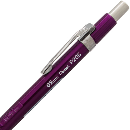 Sharp Mechanical Pencil, (0.5mm), Metallic Purple Barrel (P205MV)