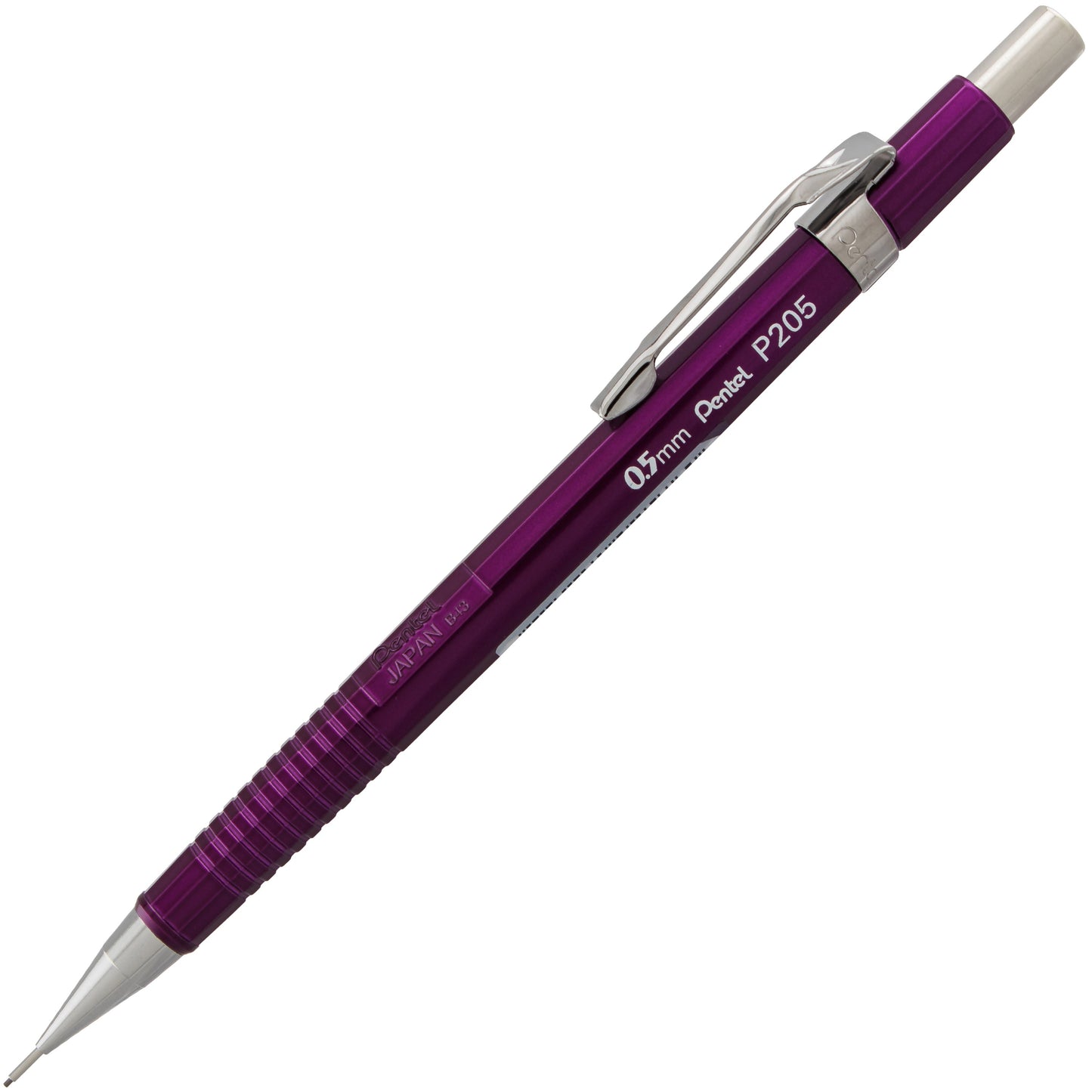 Sharp Mechanical Pencil, (0.5mm), Metallic Purple Barrel (P205MV)