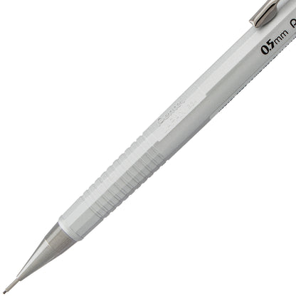 Sharp Mechanical Pencil, (0.5mm), Metallic Silver Barrel (P205Z)