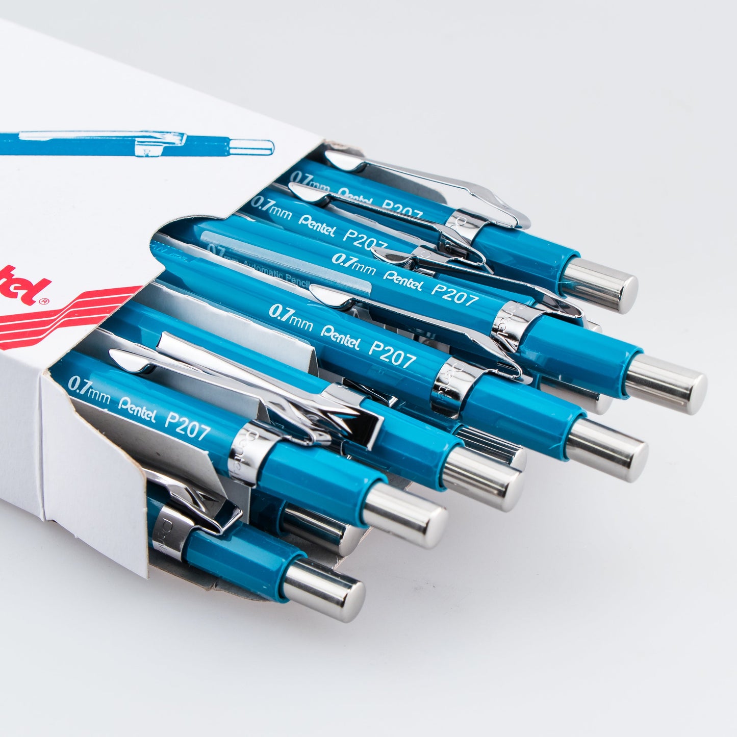 Sharp Mechanical Pencil (0.7mm), Blue Barrel (P207C)