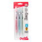 Sharp Mechanical Pencil (0.7mm) Metallic Barrels, Assorted Colors (MP1/MS/MK1), 3-Pk (P207MBP3M1)