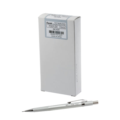Sharp Mechanical Pencil (0.7mm) Metallic Silver Barrel (P207Z)