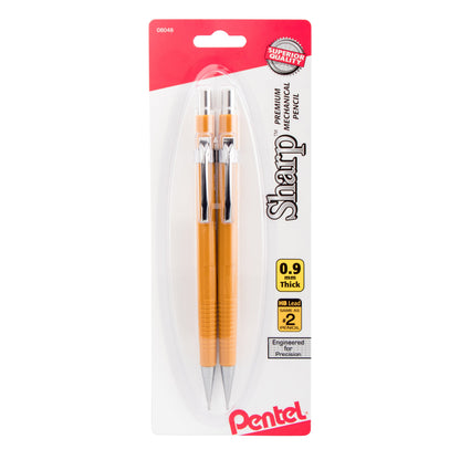 Pentel Sharp Mechanical Pencil (0.9mm) 2-Pk (P209BP2-K6)