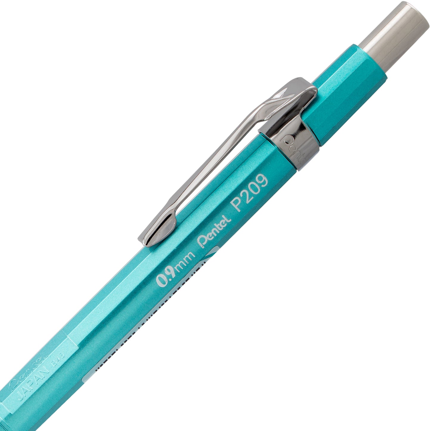 Sharp Mechanical Pencil, (0.9mm), Metallic Bluish Green Barrel (P209MK)