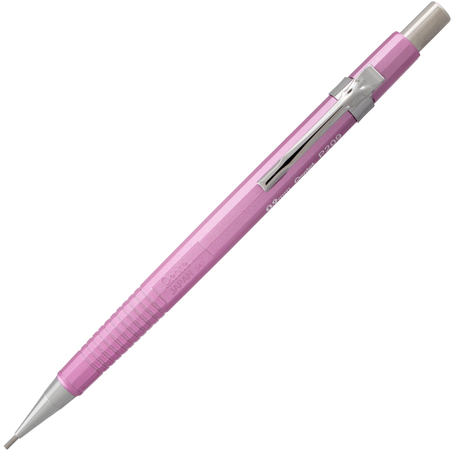 Sharp Mechanical Pencil, (0.9mm), Metallic Dark Pink Barrel (P209MP)