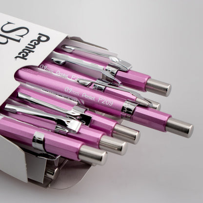Sharp Mechanical Pencil, (0.9mm), Metallic Dark Pink Barrel (P209MP)