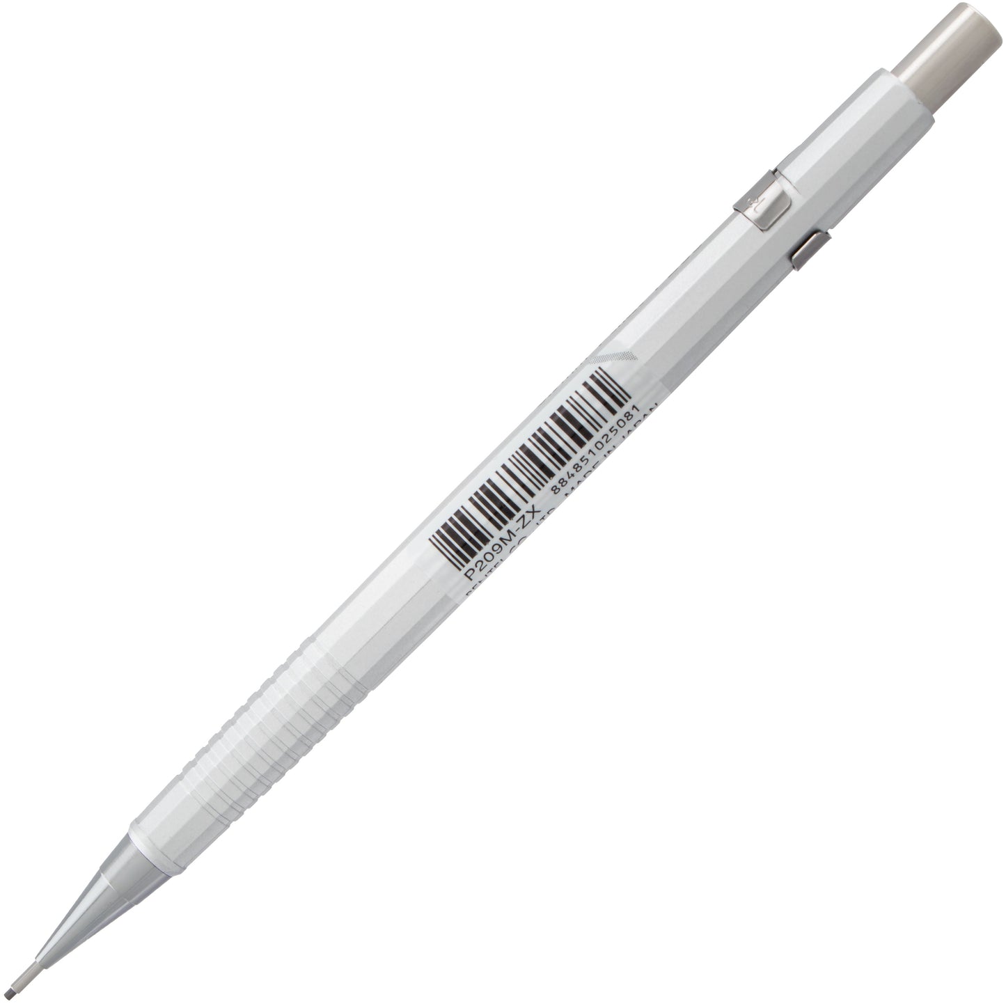 Sharp Mechanical Pencil, (0.9mm), Metallic Silver Barrel (P209Z)
