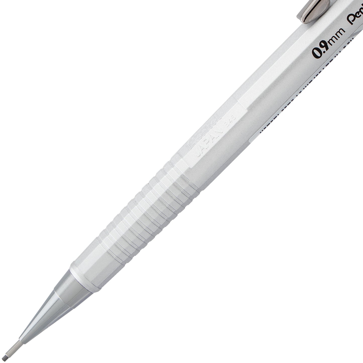 Sharp Mechanical Pencil, (0.9mm), Metallic Silver Barrel (P209Z)