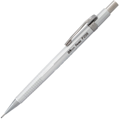 Sharp Mechanical Pencil, (0.9mm), Metallic Silver Barrel (P209Z)