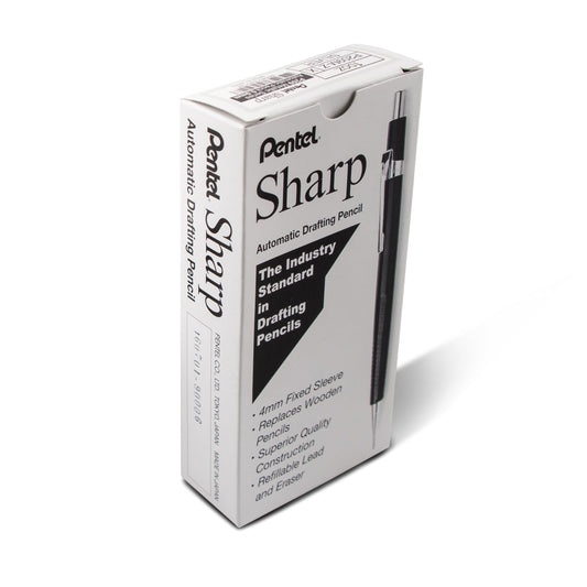 Sharp Mechanical Pencil, (0.9mm), Metallic Silver Barrel (P209Z)