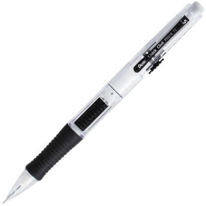 QUICK CLICK Mechanical Pencil (0.5mm), Black Barrel (PD215A)