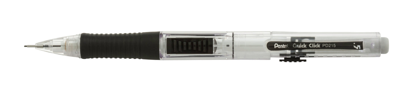 QUICK CLICK Mechanical Pencil (0.5mm), Black Barrel (PD215A)