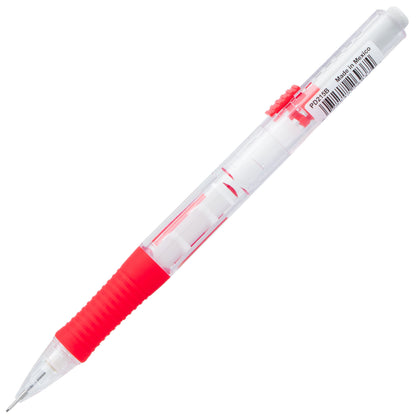 QUICK CLICK Mechanical Pencil (0.5mm), Red Barrel (PD215B)