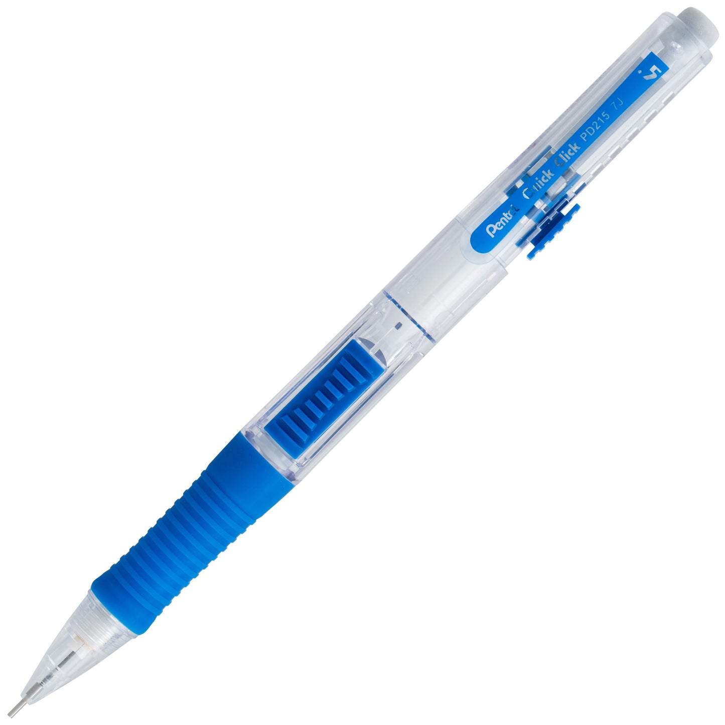 QUICK CLICK Mechanical Pencil (0.5mm), Blue Barrel (PD215C)