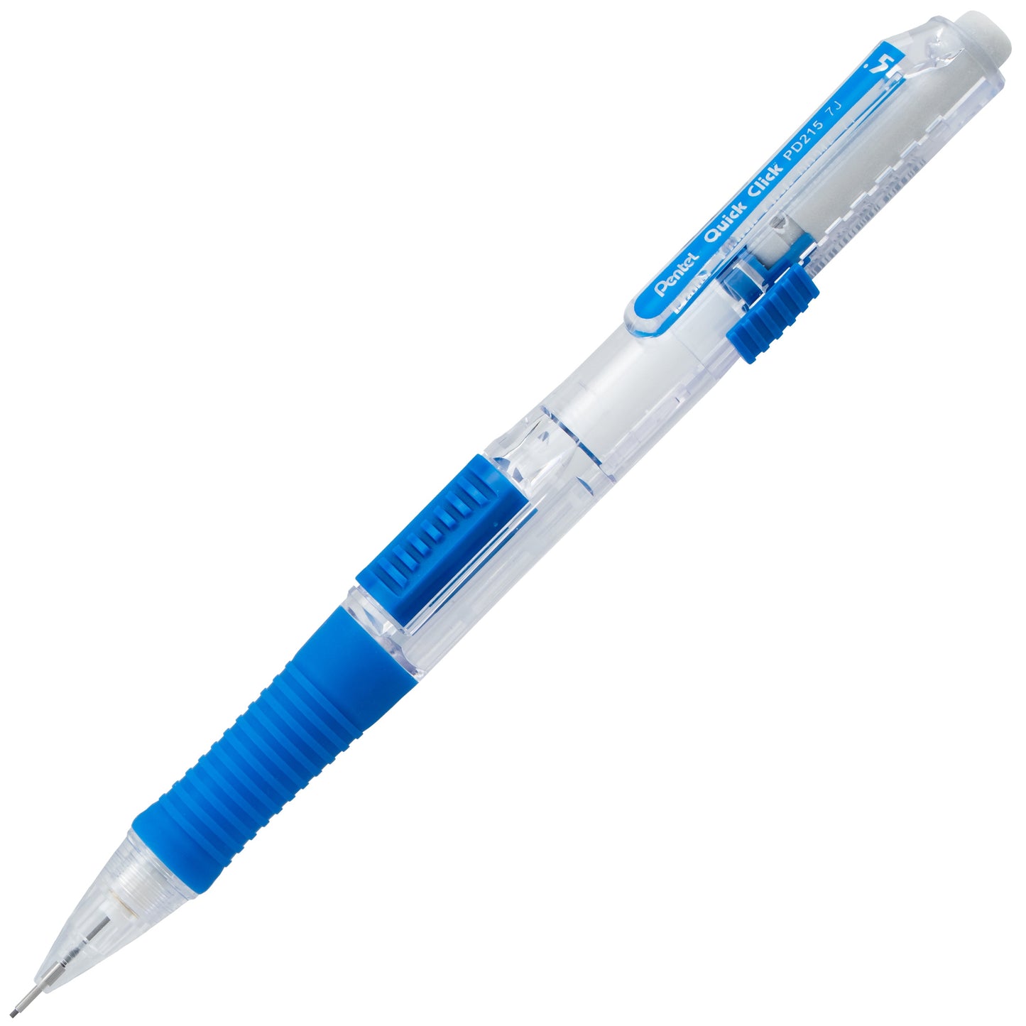 QUICK CLICK Mechanical Pencil (0.5mm), Blue Barrel (PD215C)