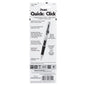 QUICK CLICK Mechanical Pencil (0.5mm) with Lead and (2) Eraser Refills, 1-Pk (PD215LEBP)