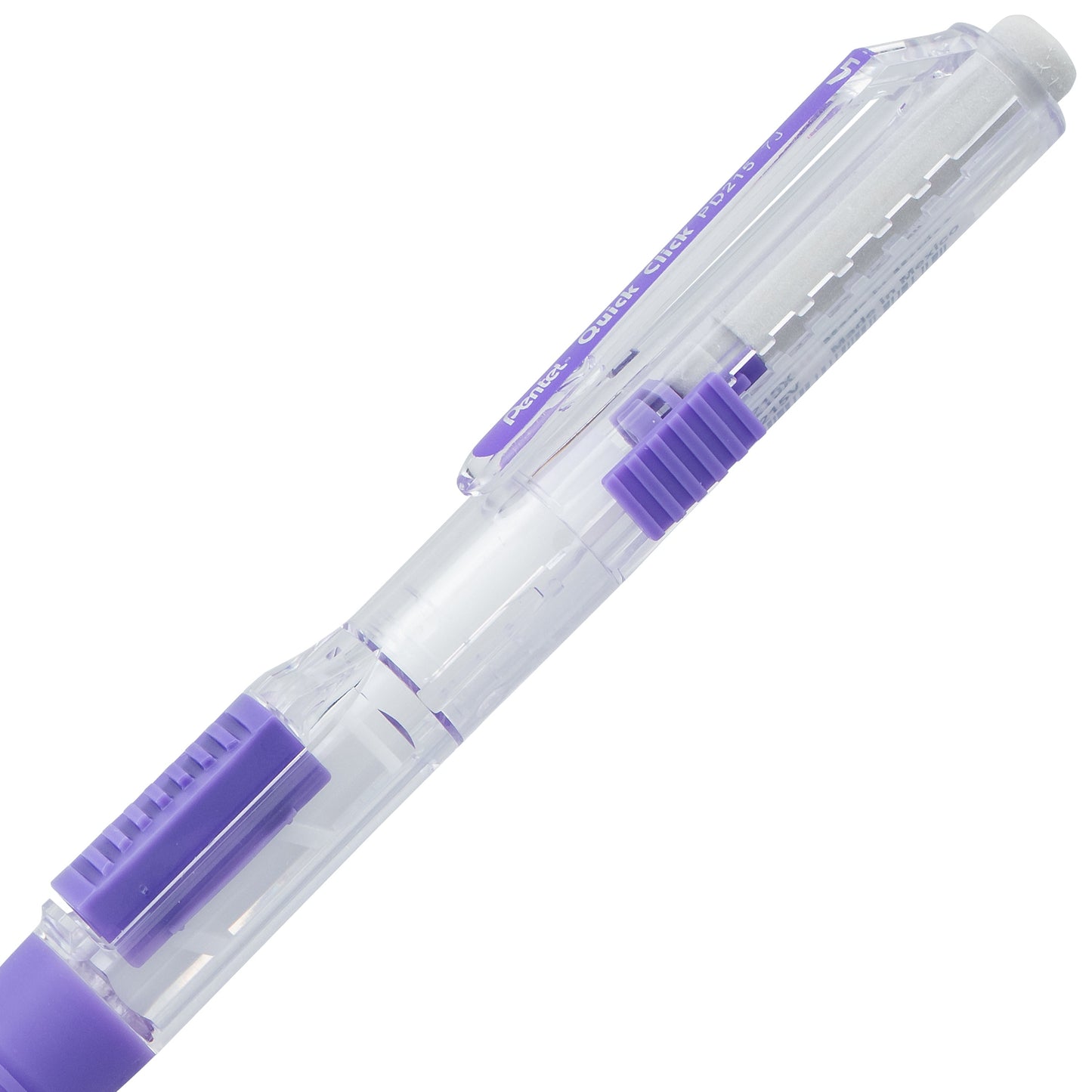 QUICK CLICK Mechanical Pencil (0.5mm), Violet Barrel (PD215V)