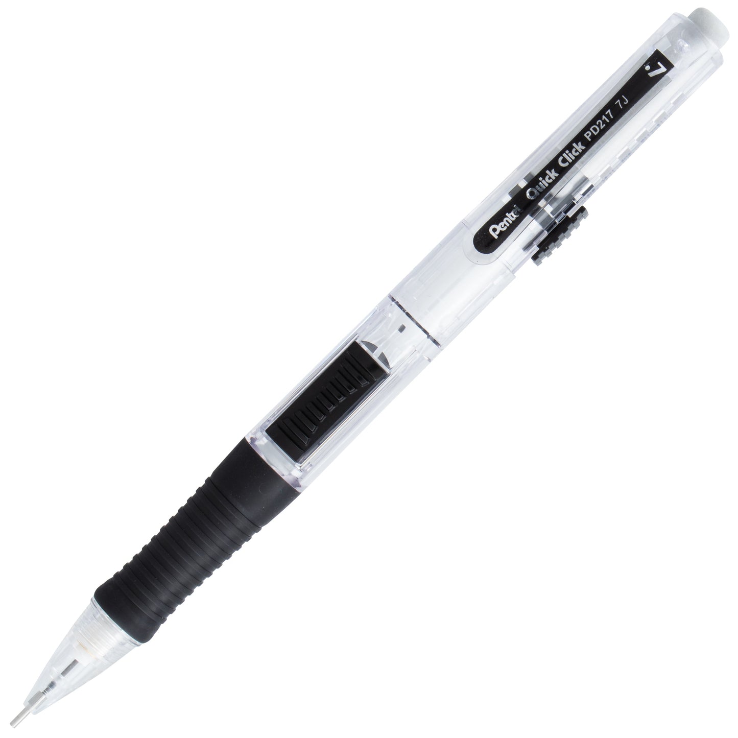 QUICK CLICK Mechanical Pencil (0.7mm), Black Barrel (PD217A)