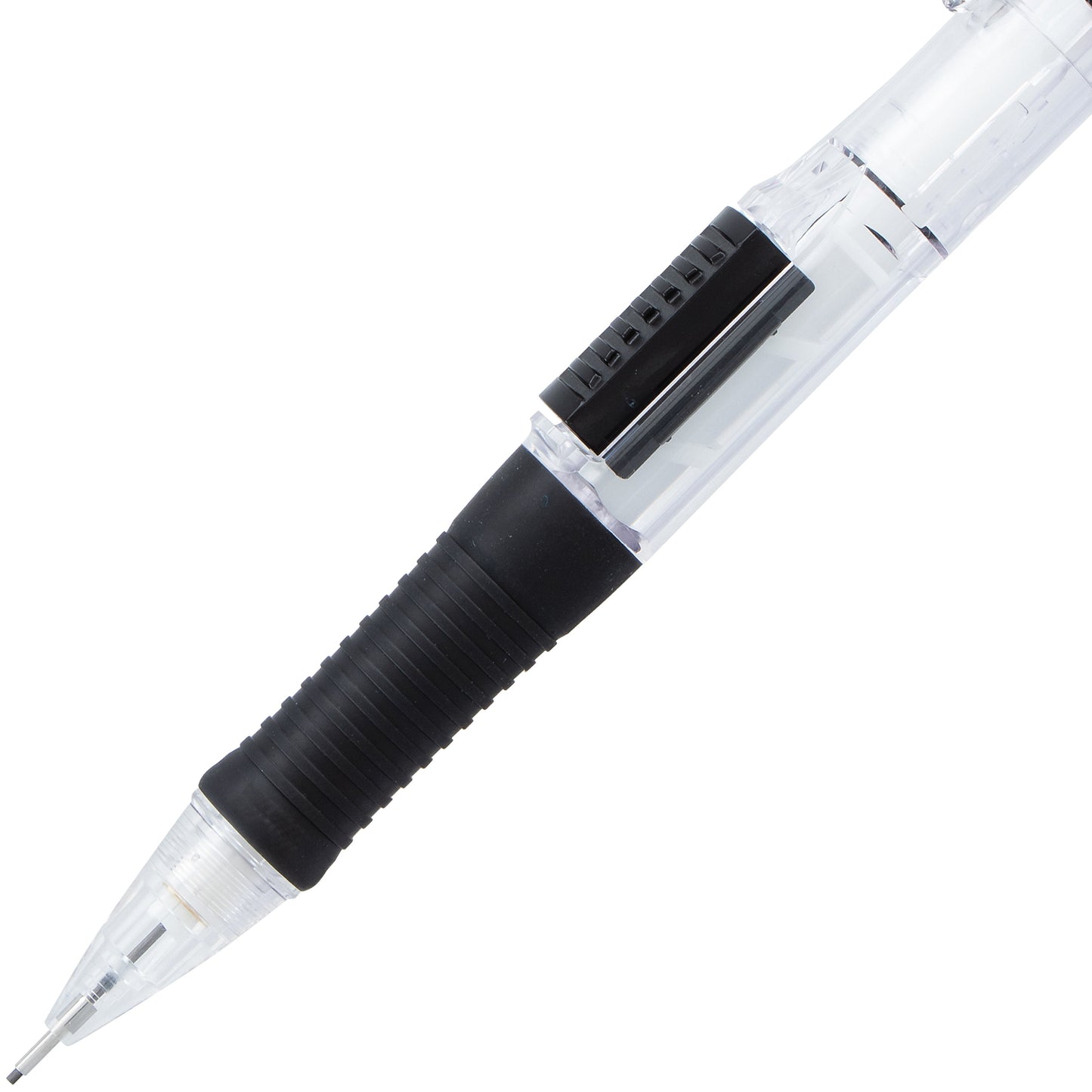 QUICK CLICK Mechanical Pencil (0.7mm), Black Barrel (PD217A)