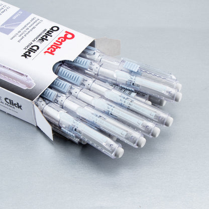 QUICK CLICK Mechanical Pencil (0.7mm), Gray Barrel (PD217N)
