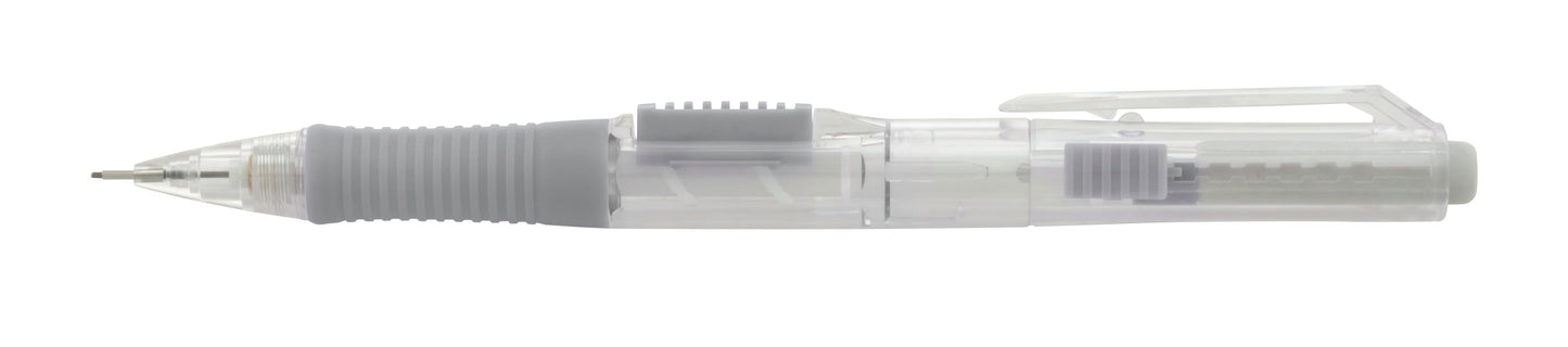 QUICK CLICK Mechanical Pencil (0.7mm), Gray Barrel (PD217N)