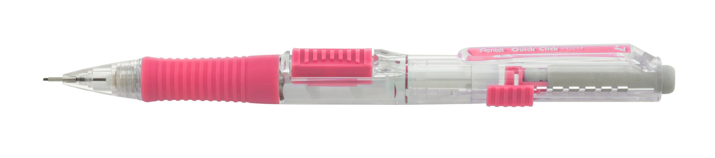QUICK CLICK Mechanical Pencil (0.7mm), Pink Barrel (PD217P)