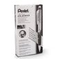 Twist-Erase Click Mechanical Pencil (0.5mm) Clear Barrel, Black Grip (PD275TA)