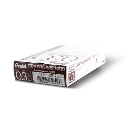 GraphGear 1000 Automatic Drafting Pencil (0.3mm), Brown Accents (PG1013E)