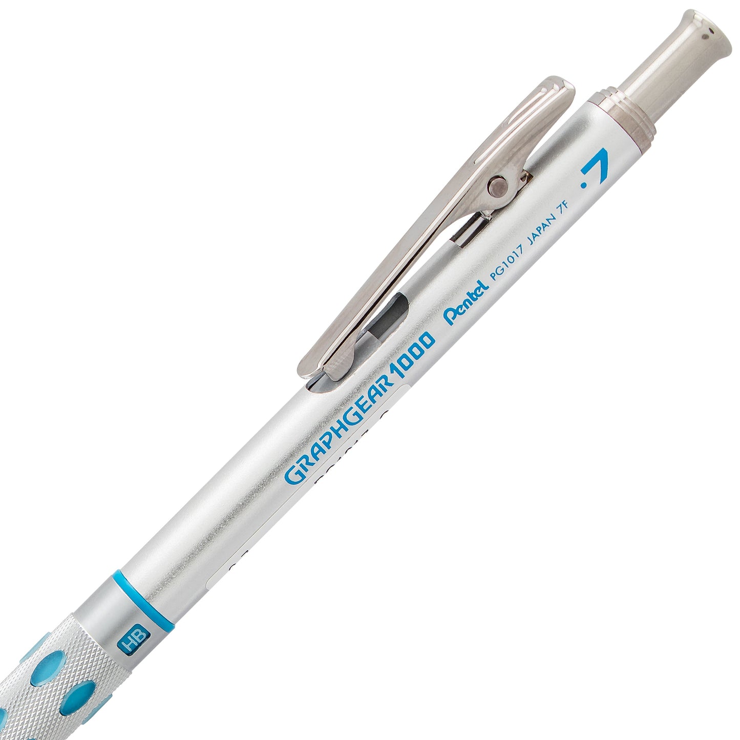 GraphGear 1000 Automatic Drafting Pencil (0.7mm), Blue Accents (PG1017C)