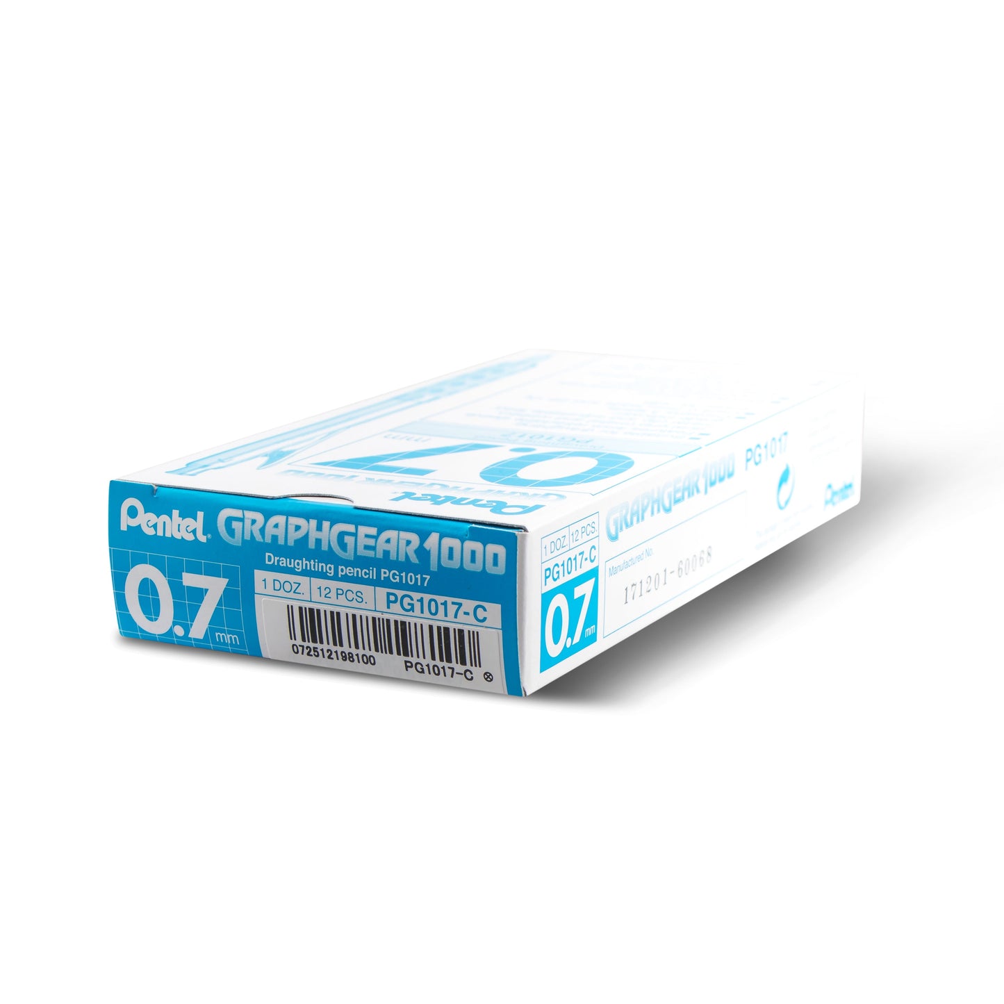 GraphGear 1000 Automatic Drafting Pencil (0.7mm), Blue Accents (PG1017C)