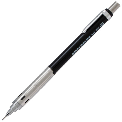 GraphGear 300 Mechanical Pencil, (0.5mm) Fine line, Black Barrel (PG315A)