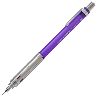 GraphGear 300 Mechanical Pencil, (0.5mm) Fine line, Violet Barrel (PG315TV)