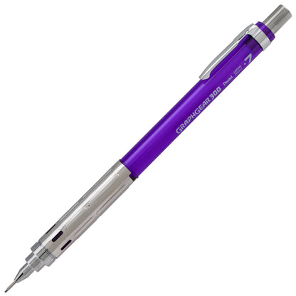 GraphGear 300 Mechanical Pencil, (0.7mm) Medium line, Violet Barrel (PG317TV)