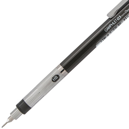 Graphlet Mechanical Pencil (0.5mm) Black Cap (PG505AD)