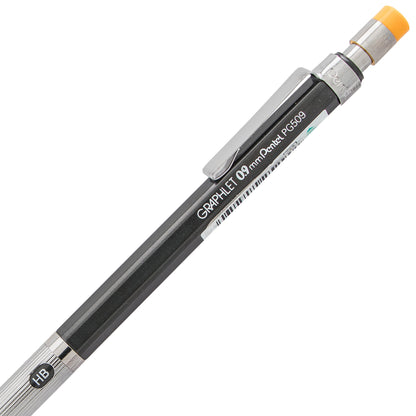Graphlet Mechanical Pencil (0.9mm) Yellow Cap (PG509GD)