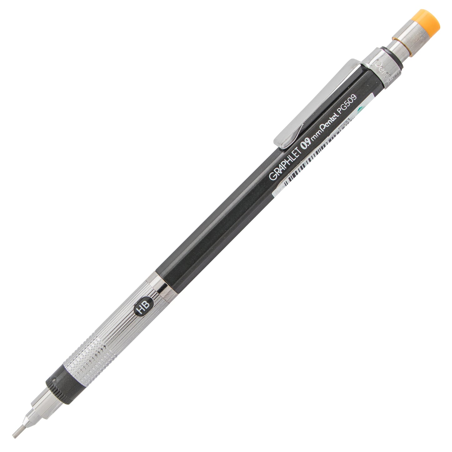 Graphlet Mechanical Pencil (0.9mm) Yellow Cap (PG509GD)