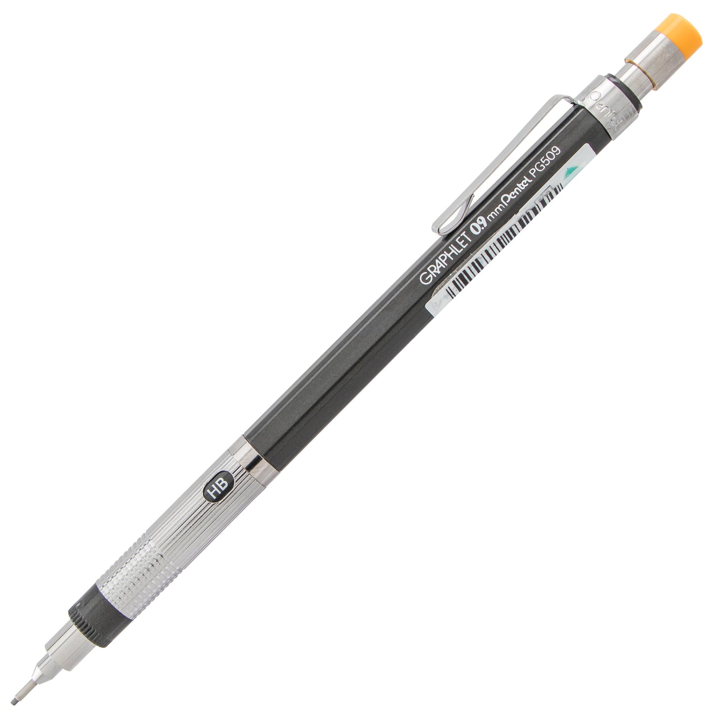 Graphlet Mechanical Pencil (0.9mm) Yellow Cap (PG509GD)