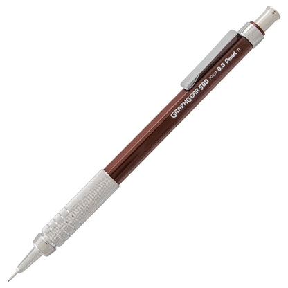 GraphGear 500 Automatic Drafting Pencil (0.3mm), Brown Barrel (PG523E)