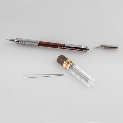 GraphGear 500 Automatic Drafting Pencil (0.3mm), Brown Barrel (PG523E)