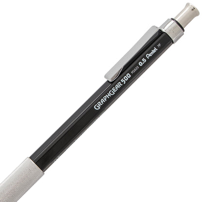 GraphGear 500 Automatic Drafting Pencil (0.5mm), Black Barrel (PG525A)