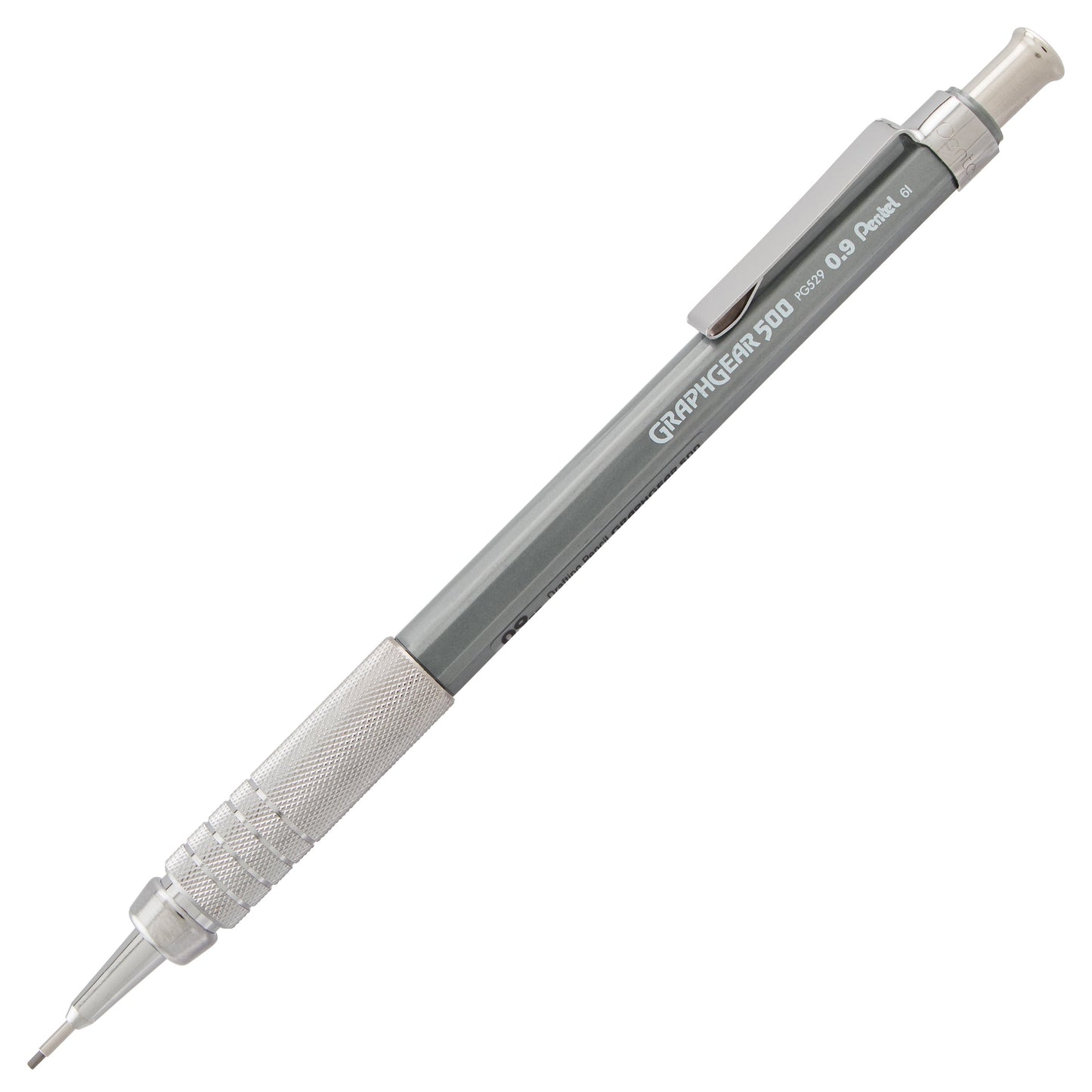 GraphGear 500 Automatic Drafting Pencil 0.9mm, Gray Barrel (PG529N)