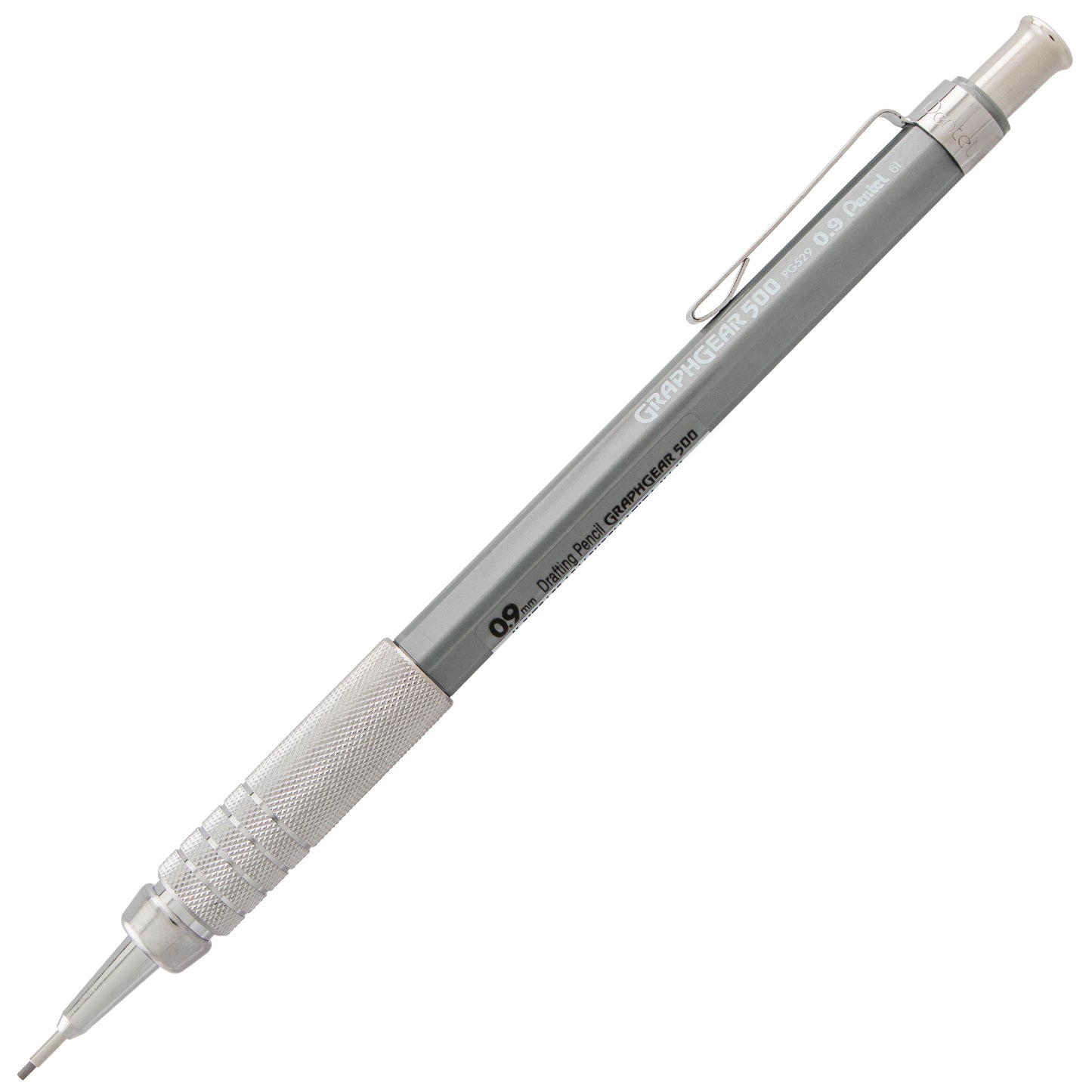 GraphGear 500 Automatic Drafting Pencil 0.9mm, Gray Barrel (PG529N)