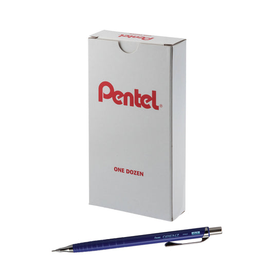 ORENZ 1-Click Mechanical Pencil (0.7mm) Blue Barrel, Pre-loaded with B Lead (PP507C)