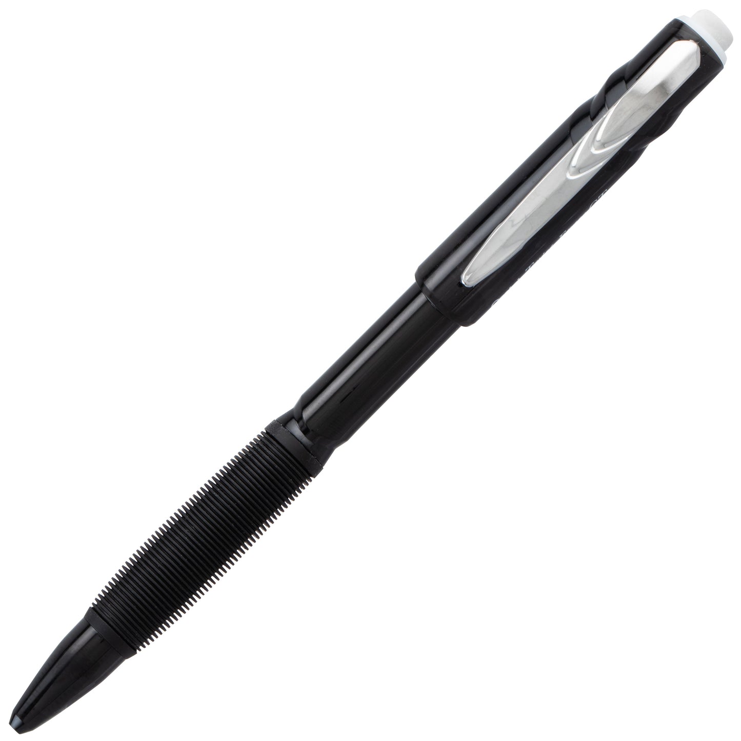 Twist-Erase GT (0.5mm) 1-CLICK Mechanical Pencil Transparent Black barrel (QE205A)