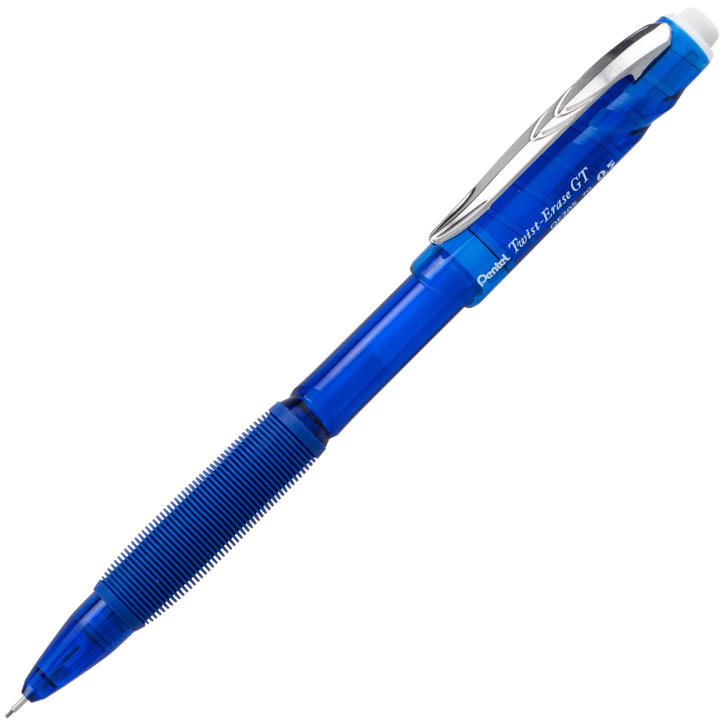 Twist-Erase GT (0.5mm) 1-CLICK Mechanical Pencil Transparent Blue (QE205C)