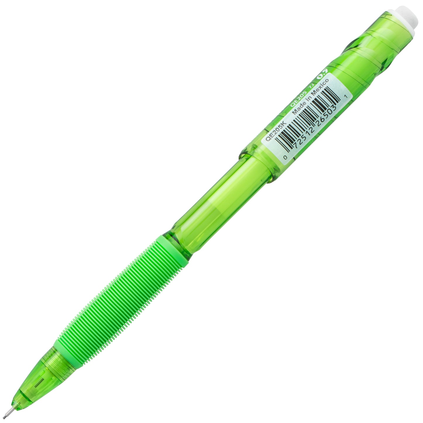 Twist-Erase GT (0.5mm) 1-CLICK Mechanical Pencil Transparent Lime Green (QE205K)