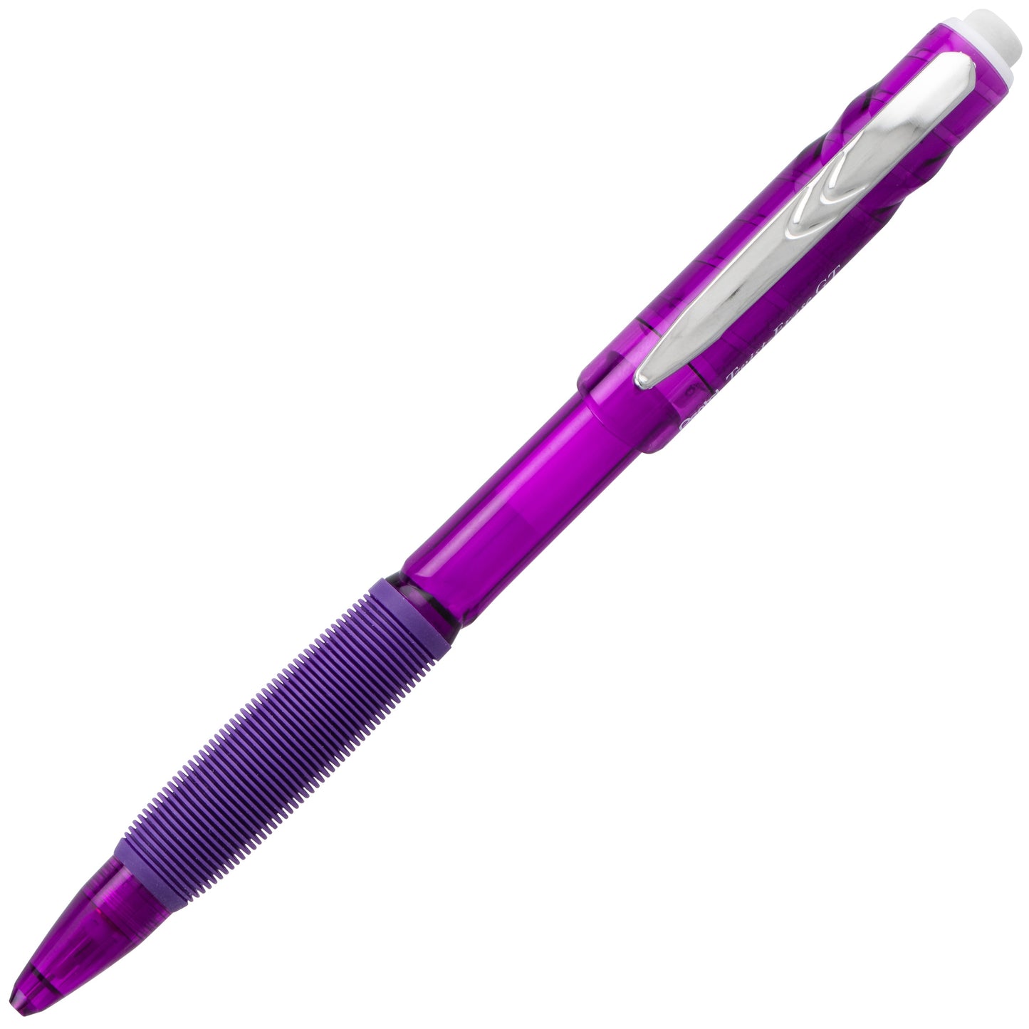Twist-Erase GT (0.5mm) 1-CLICK Mechanical Pencil Transparent Violet (QE205V)