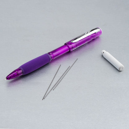 Twist-Erase GT (0.5mm) 1-CLICK Mechanical Pencil Transparent Violet (QE205V)