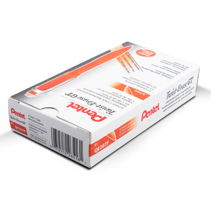 Twist-Erase GT (0.7mm) 1-CLICK Mechanical Pencil Transparent Orange (QE207F)